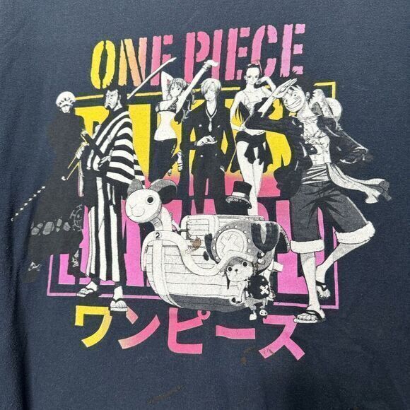 ONE PIECE 100% COTTON RIPPLE JUNCTION ANIME T-SHIRT FLAWED MEN'S SIZE S - Picture 2 of 5